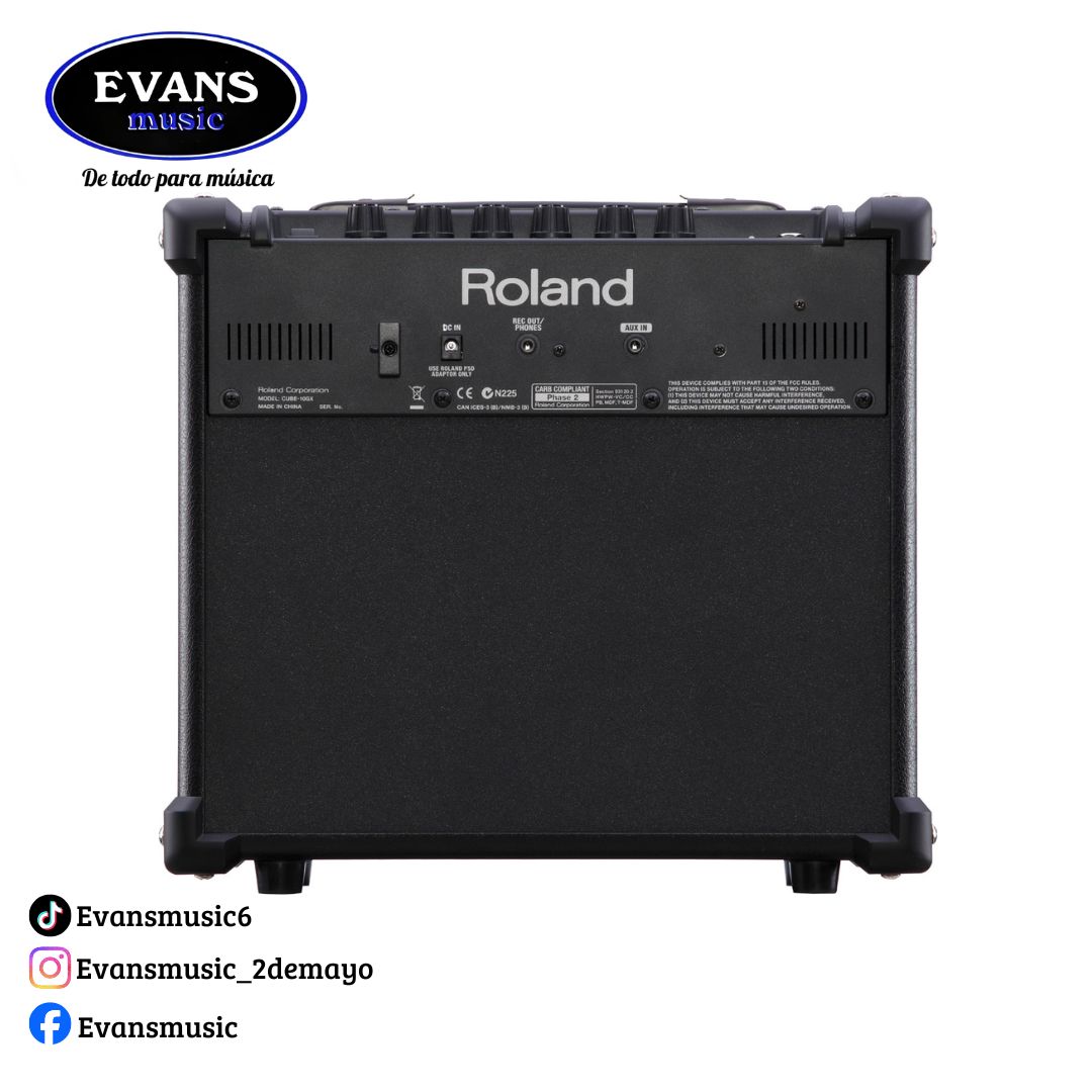 Amplificador de guitarra ROLAND CUBE-10GX - Imagen 4