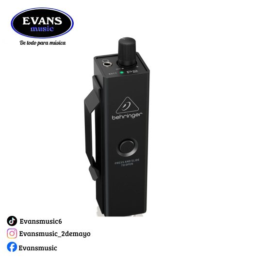 Amplificador de monitores compacto POWERPLAY P2 Behringer