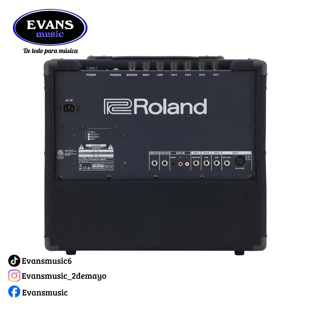 Amplificador de teclado ROLAND KC-200 - Imagen 3