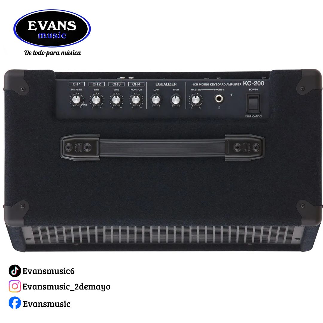 Amplificador de teclado ROLAND KC-200 - Imagen 4