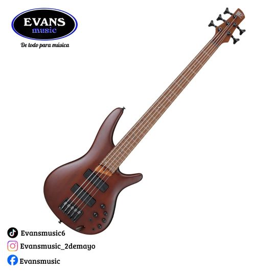 Bajo Eléctrico IBANEZ SOUNDGEAR SR 505E-BM Color Marron Rojizo