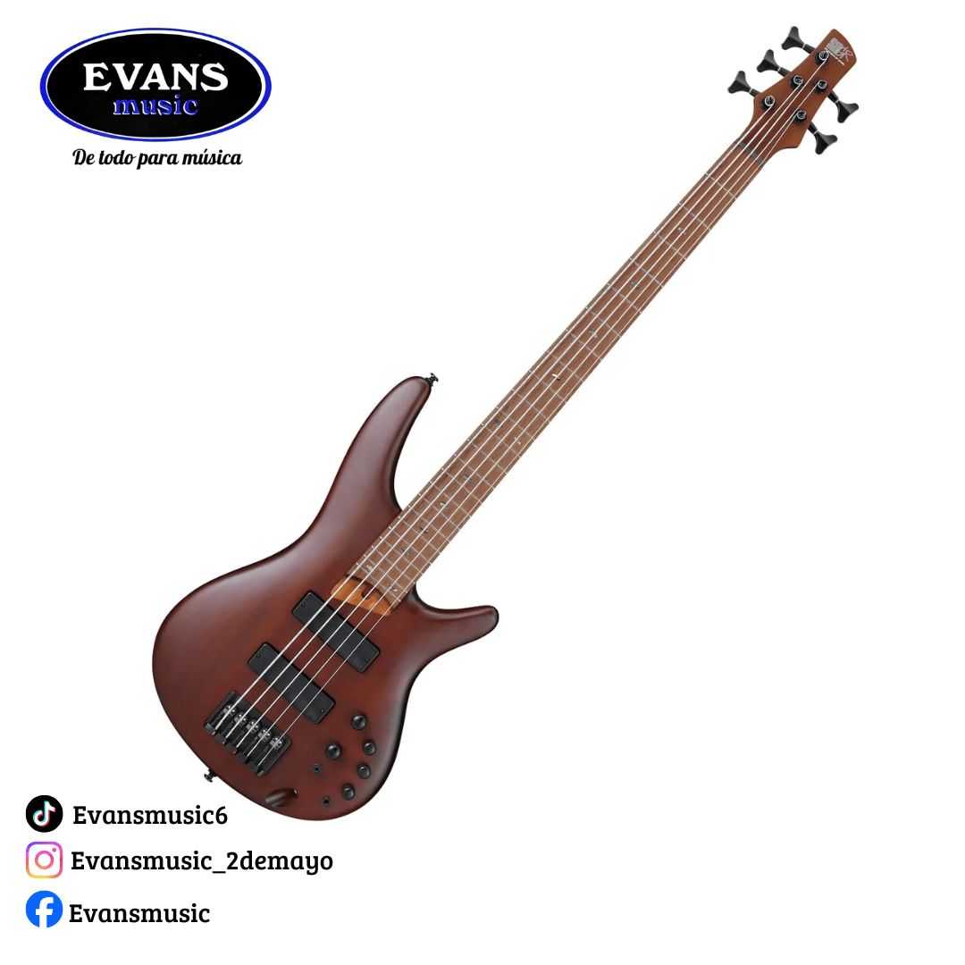 Bajo Eléctrico IBANEZ SOUNDGEAR SR 505E-BM Color Marron Rojizo