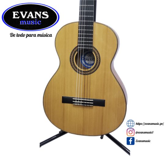Guitarra Chavarry Profesional de Madera Clara