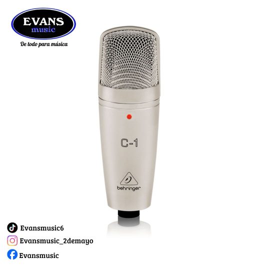 Micrófono de grabación de estudio BEHRINGER C-1