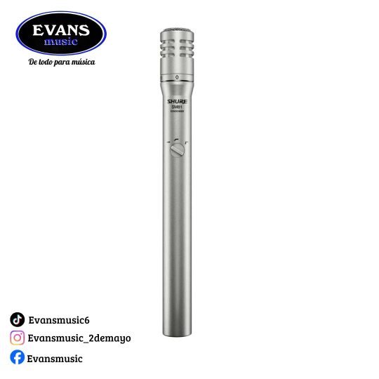 Micrófono SM-81-LC Shure