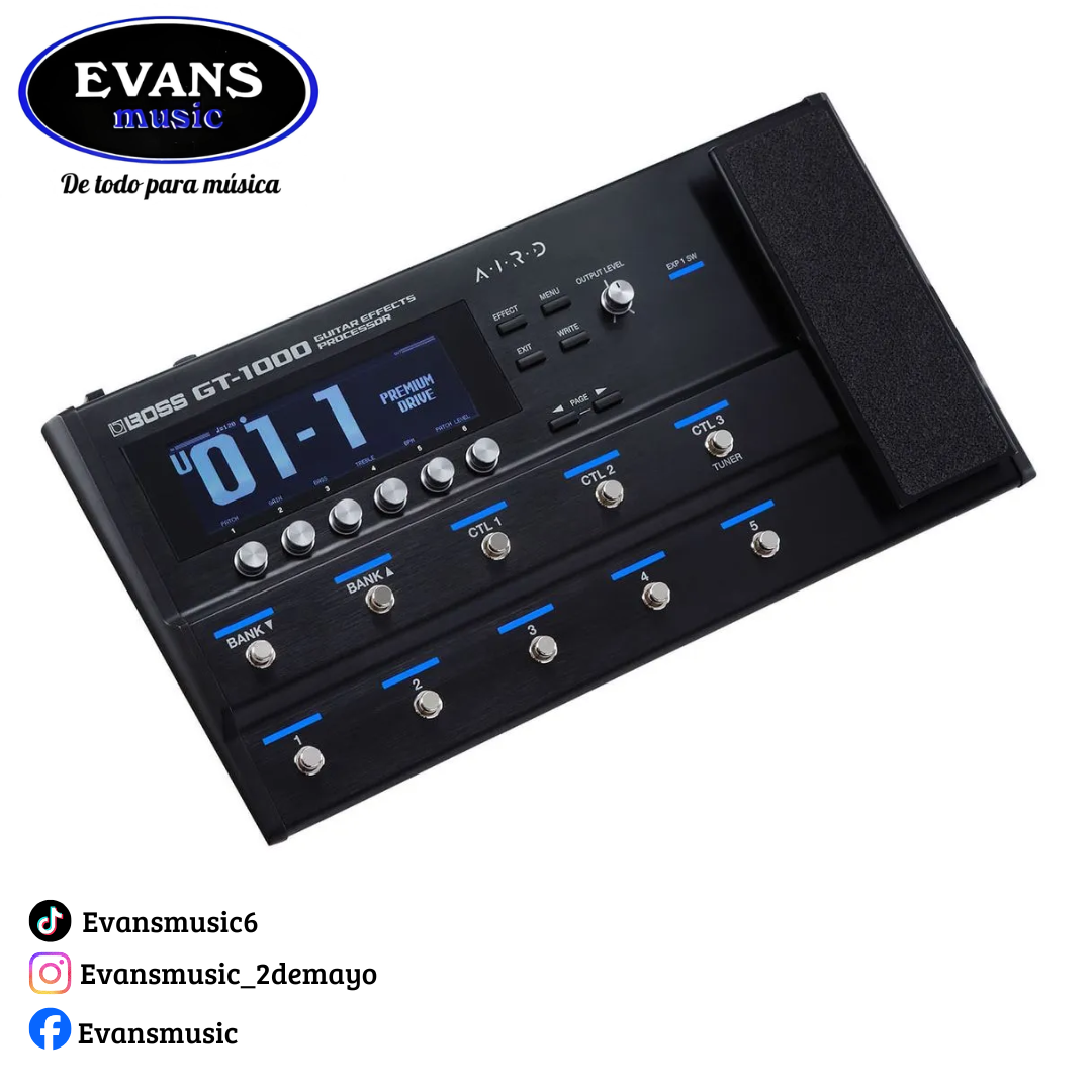 Boss GT-1000 Procesador de efectos