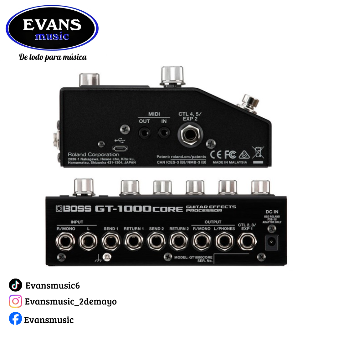Boss GT-1000 CORE Procesador compacto - Imagen 2