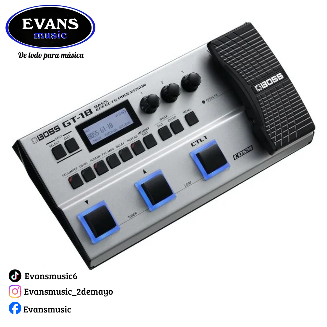 Boss GT-1B Procesador de efectos para bajo - Imagen 3