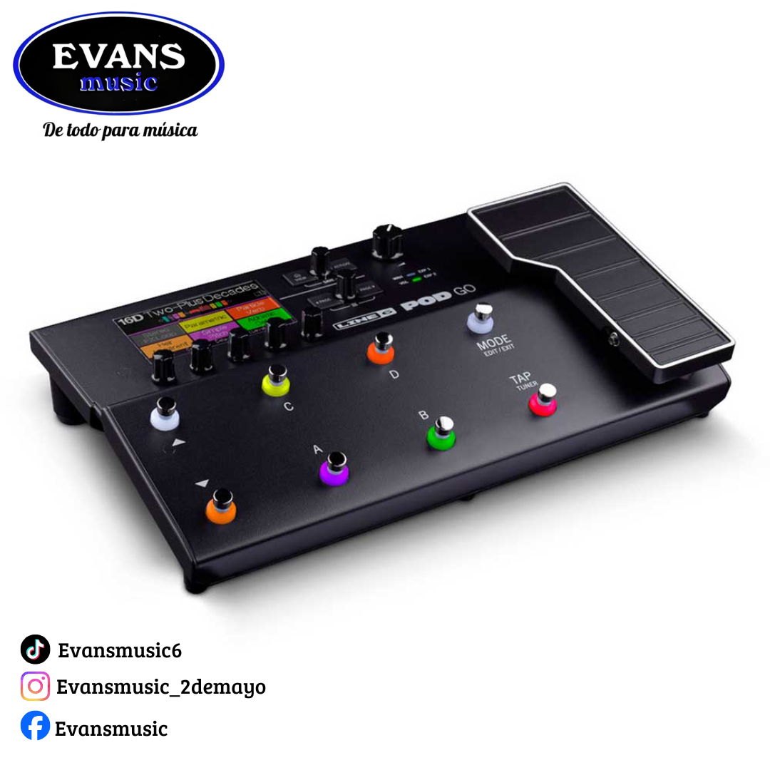 Pedalera Multiefecto Pod Go Line 6 - Imagen 2