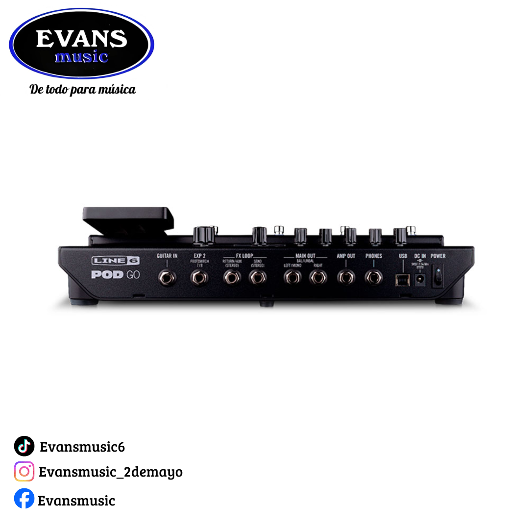 Pedalera Multiefecto Pod Go Line 6 - Imagen 4