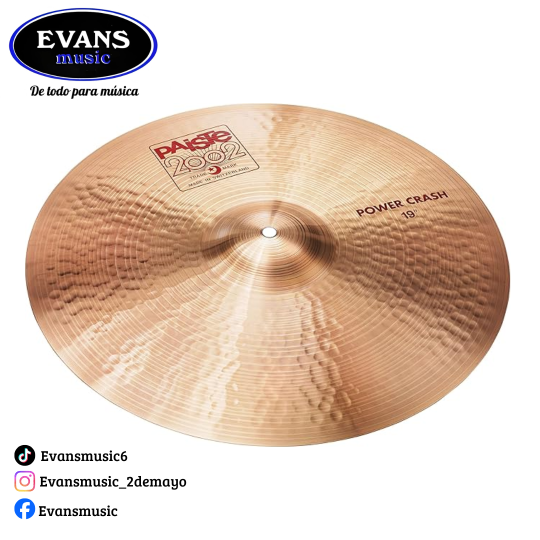 Platillo Paiste 2002 Crash 19