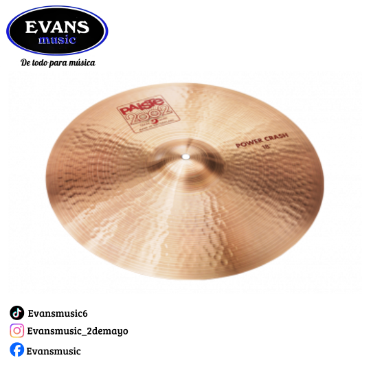 Platillo Paiste 2002 Power Crash 18