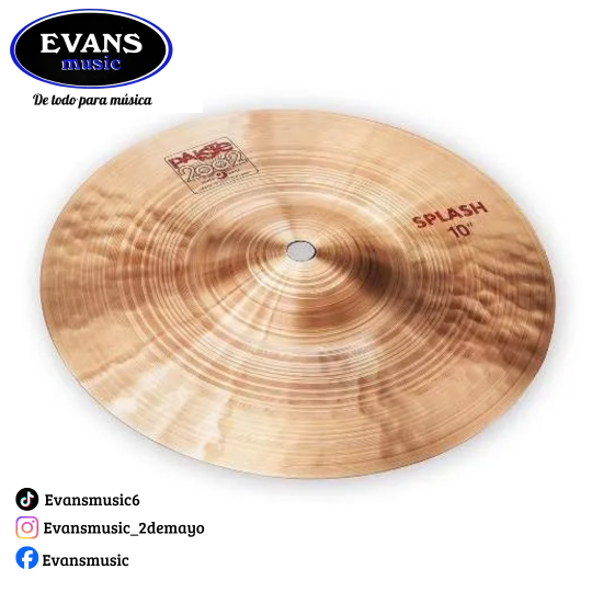 Platillo Paiste 2002 Splash 10