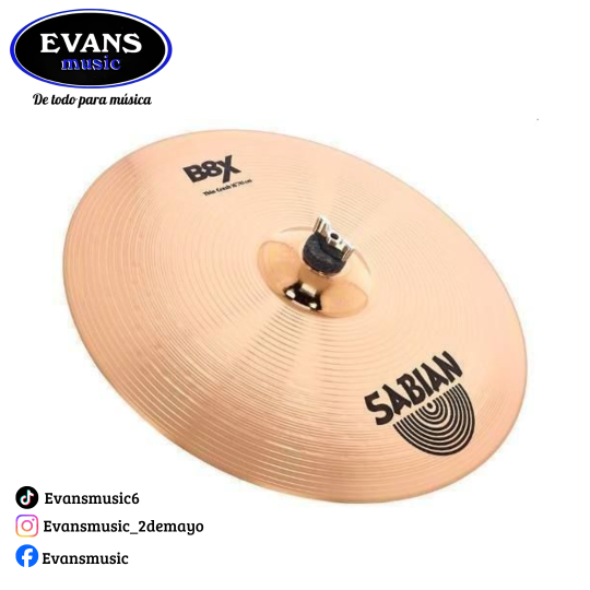 Platillo Sabian B8 X Thin Crash 16