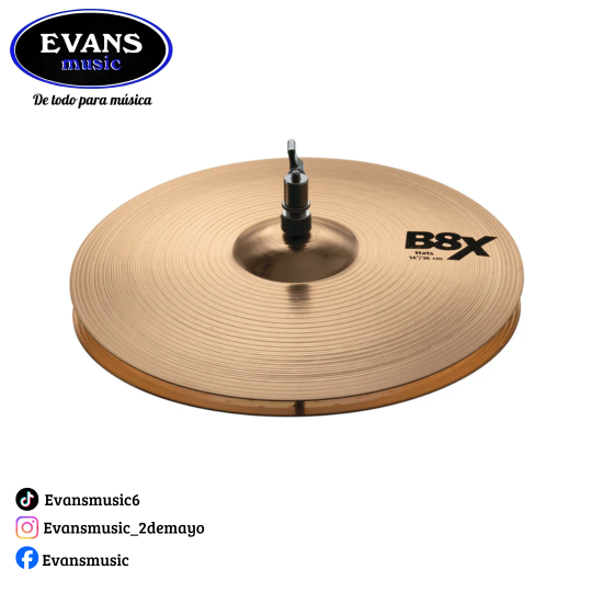 Platillo Sabian B8x Hi Hat 14