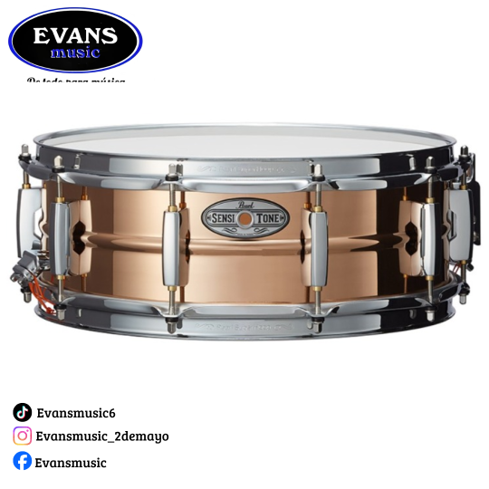 Tarola Profesional PEARL SENSITONE Color Bronce