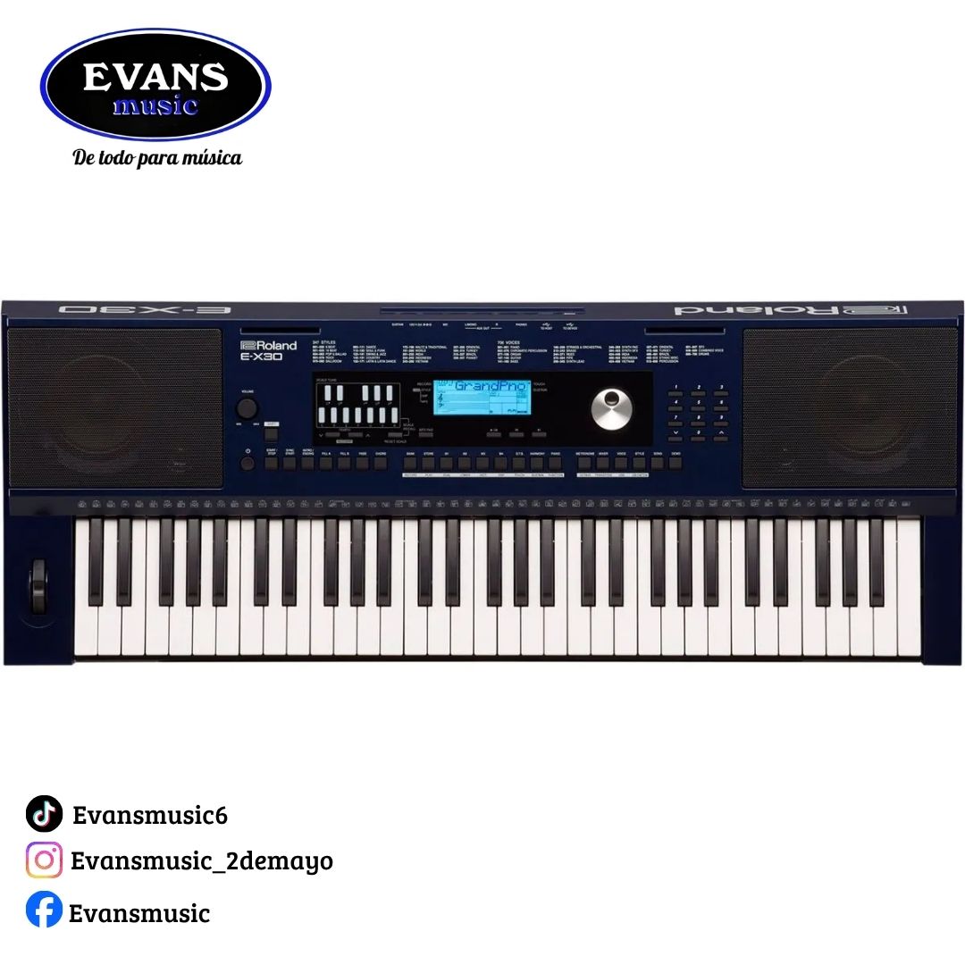 Teclado Roland E-X30