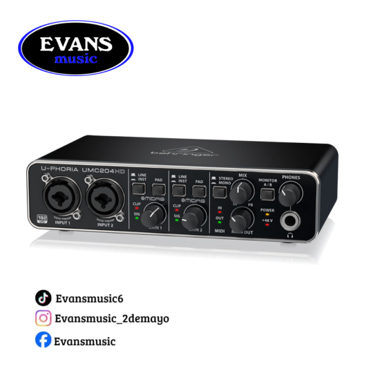 INTERFAZ DE AUDIO UMC204