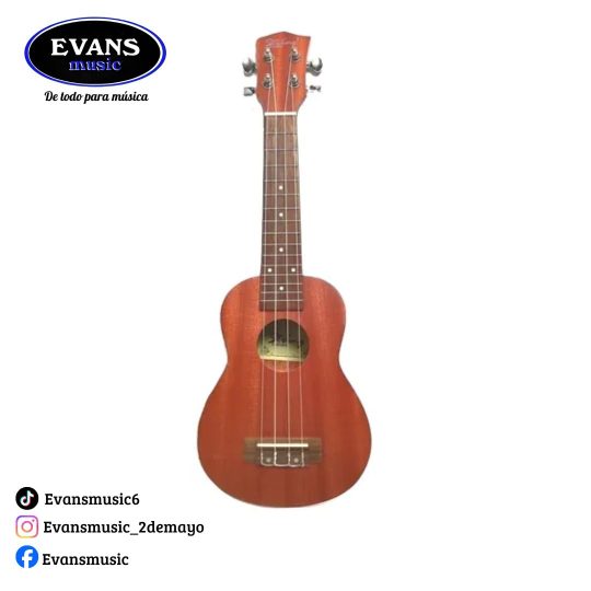 Ukelele VERA Electro Acustico Color Marron Y-07EQ