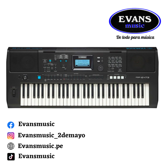 Yamaha Teclado PSR-E473